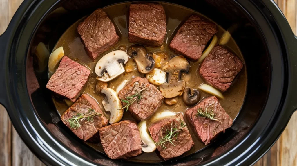 Crock Pot Cube Steak Recipe